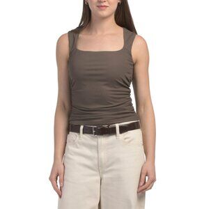 SUNDAY EDITION Coco Square Neck Basic Top